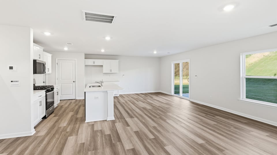 Living room with window.