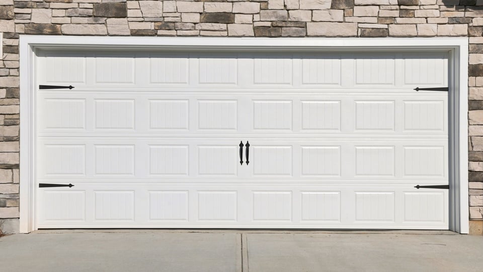 Two car garage.