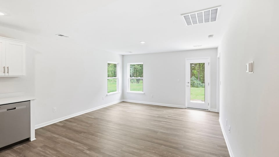Living room with windows.