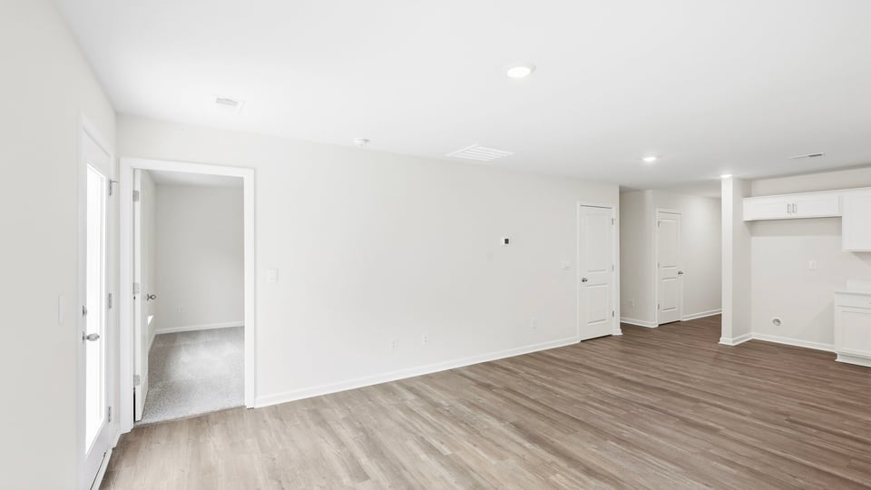 Living room with windows.