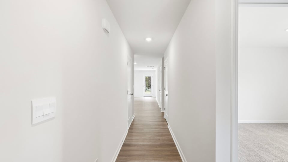 View of hallway.