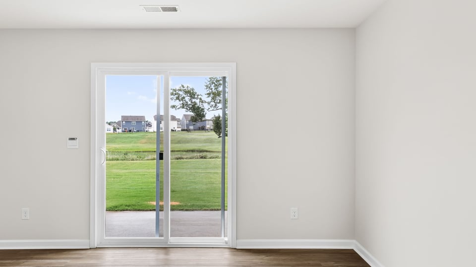 Living area with windows.