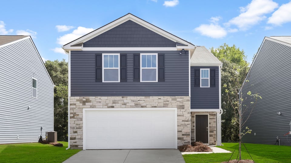 Front exterior of home.
