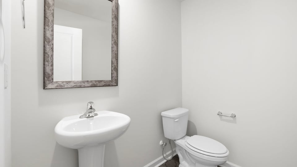 Half bathroom.