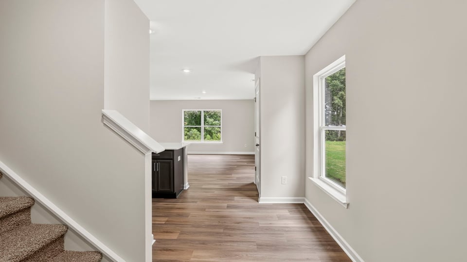 Foyer to kitchen.