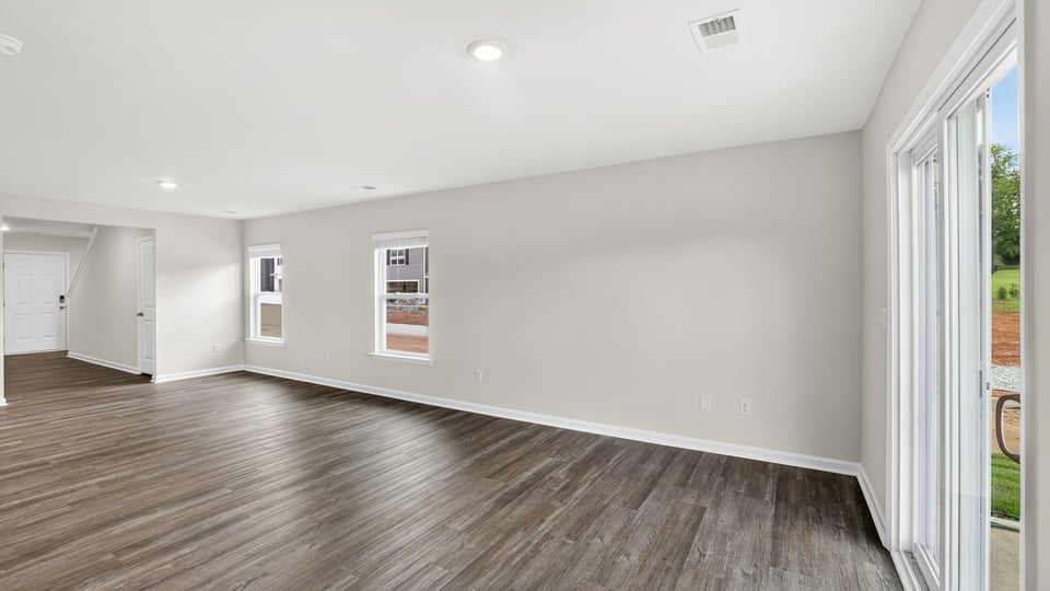 Living room with windows.