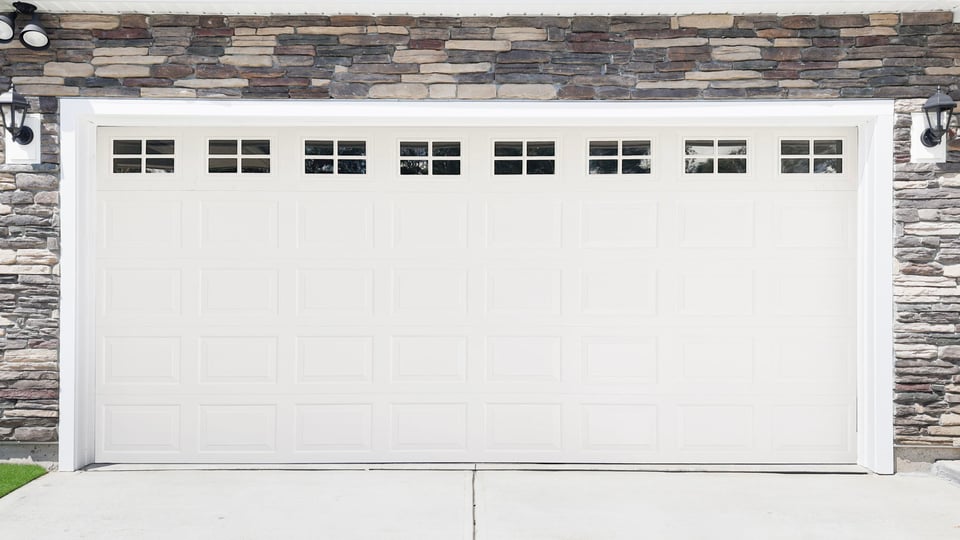 Two car garage.