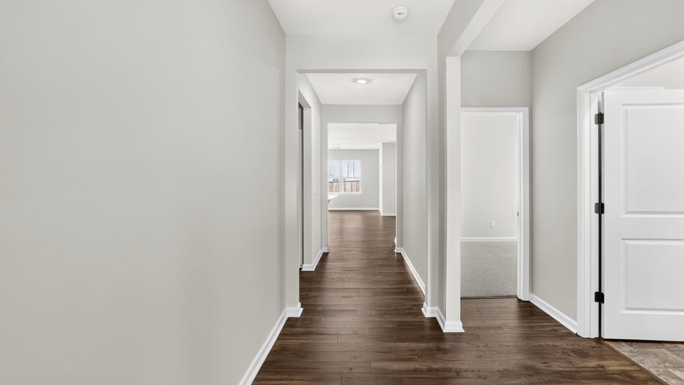 View into hallway.