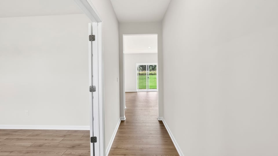 Foyer to kitchen.