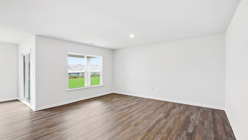 Living room with windows.