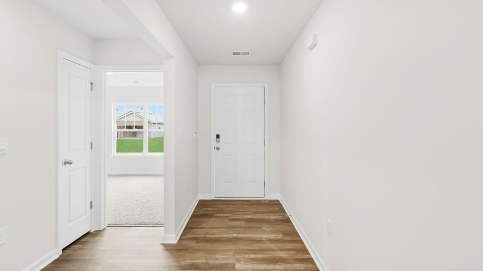 Hallway into home.