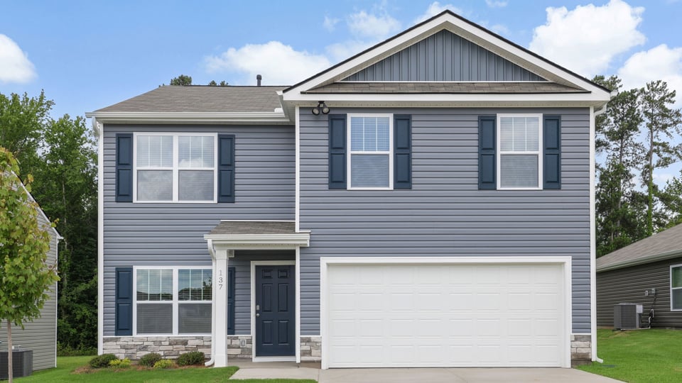 Front exterior of home.