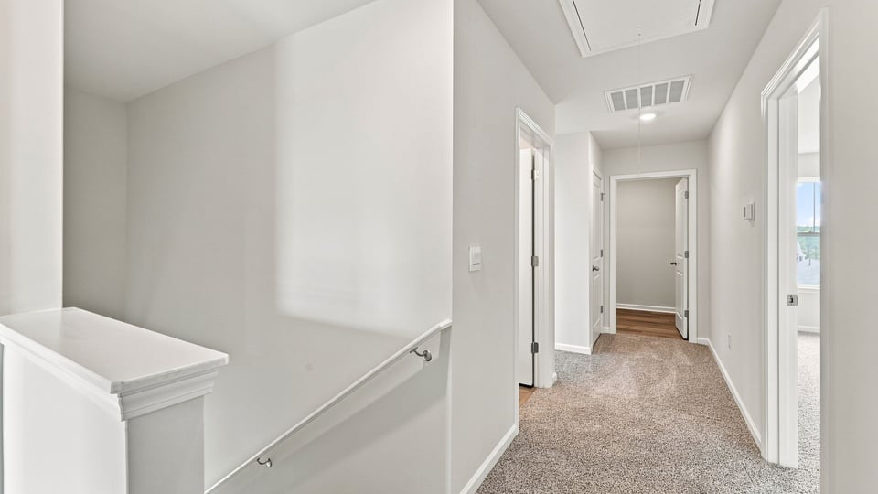 Stairs to second floor.