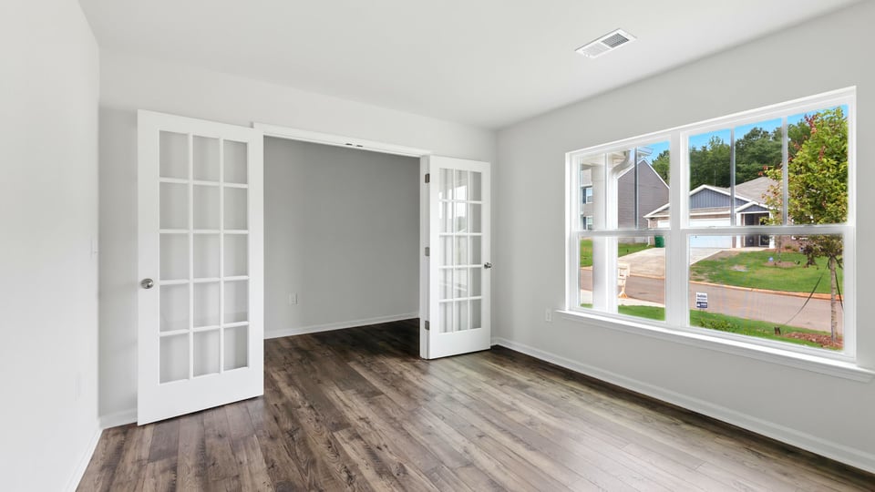 Flex space with windows.