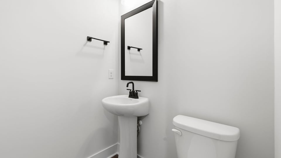 Half bathroom.