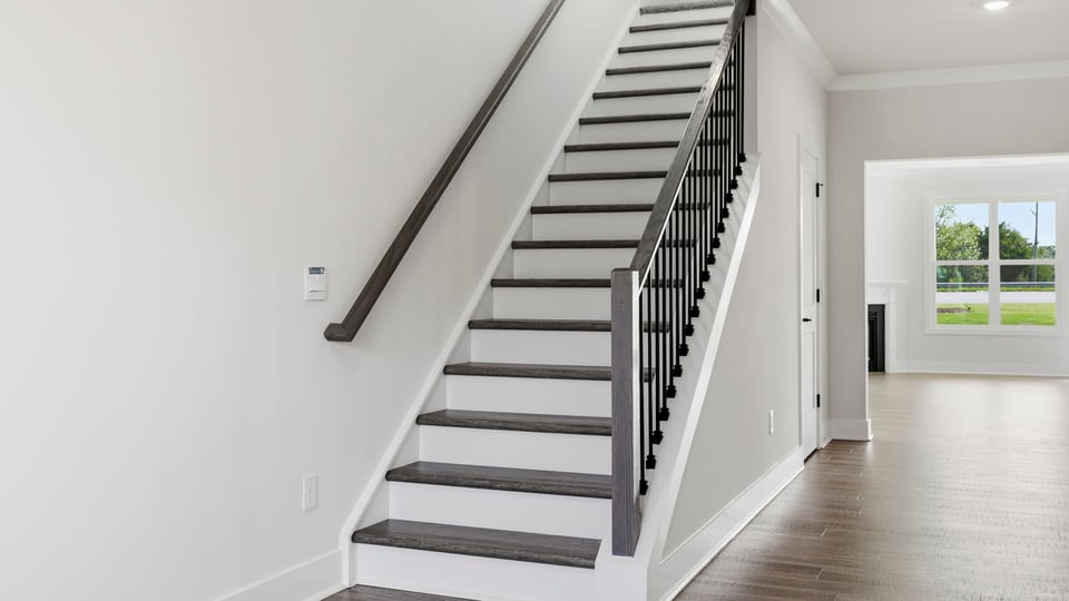 View of stairs to bedrooms.