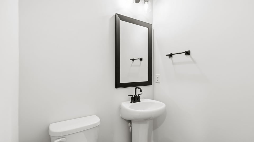 Half bathroom.