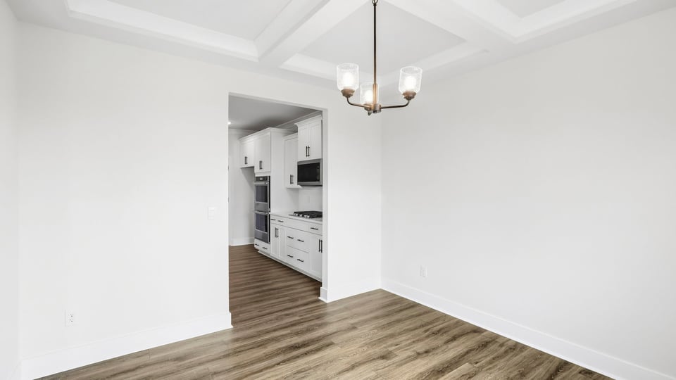 Dining area in the kitchen.