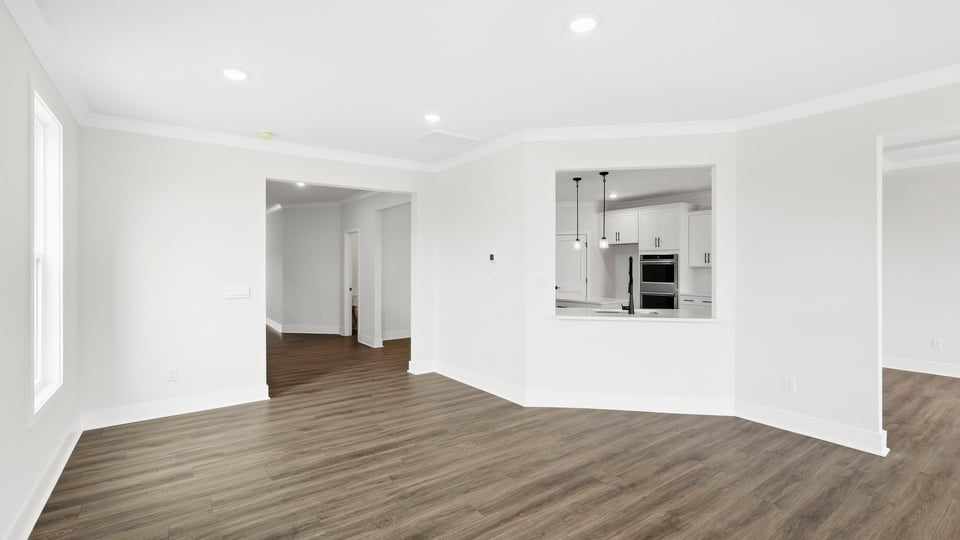 Dining area in the kitchen.