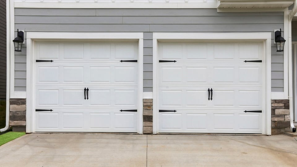 Two car garage.