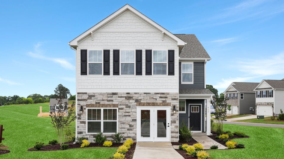 Front entrance of home.