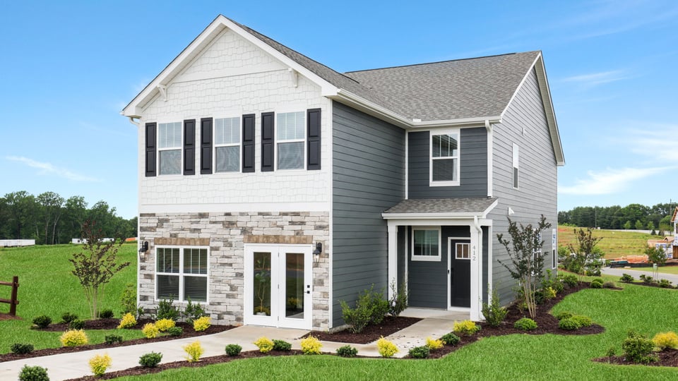 Front entrance of home.