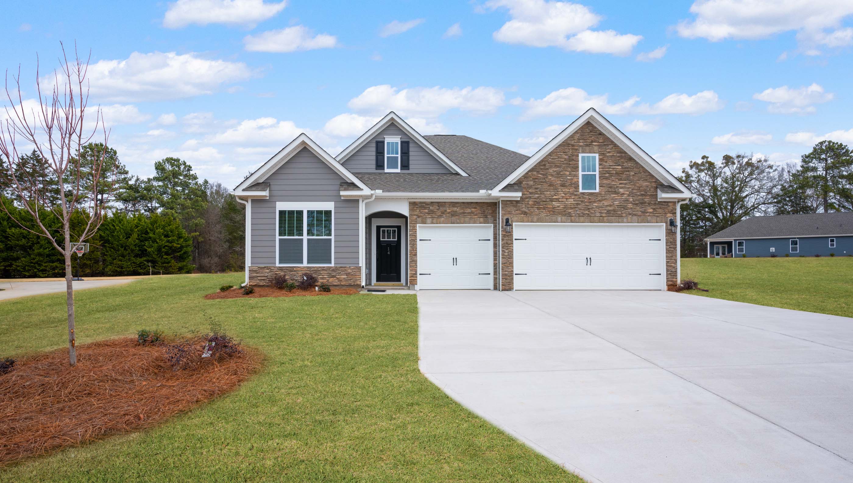 Front entrance of home.