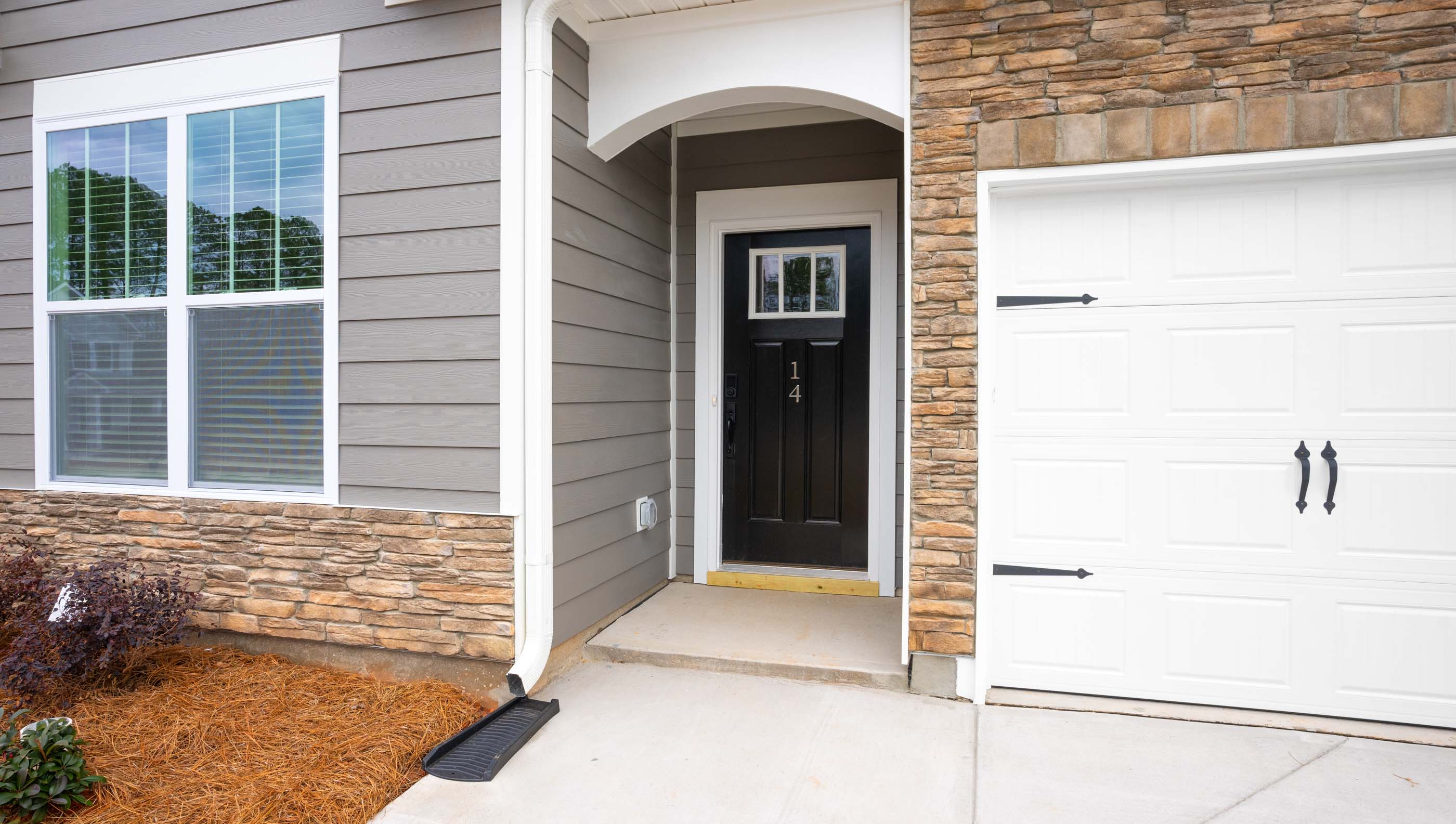 Front entrance of home.