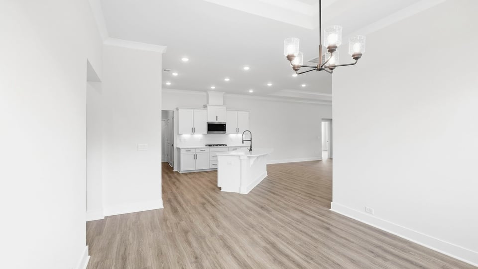 Dining area in the kitchen.