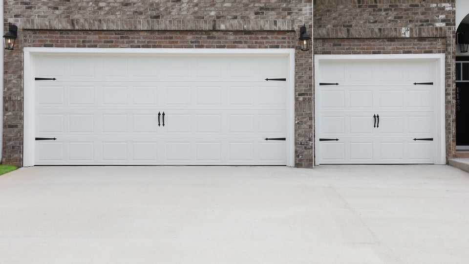 Three car garage.