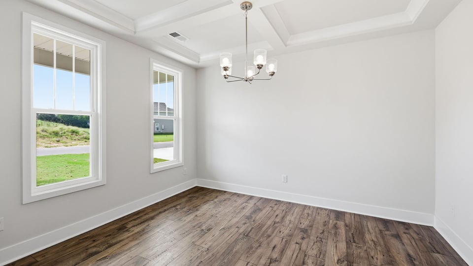 Flex room with window.