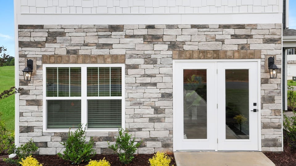 Front entrance of home.