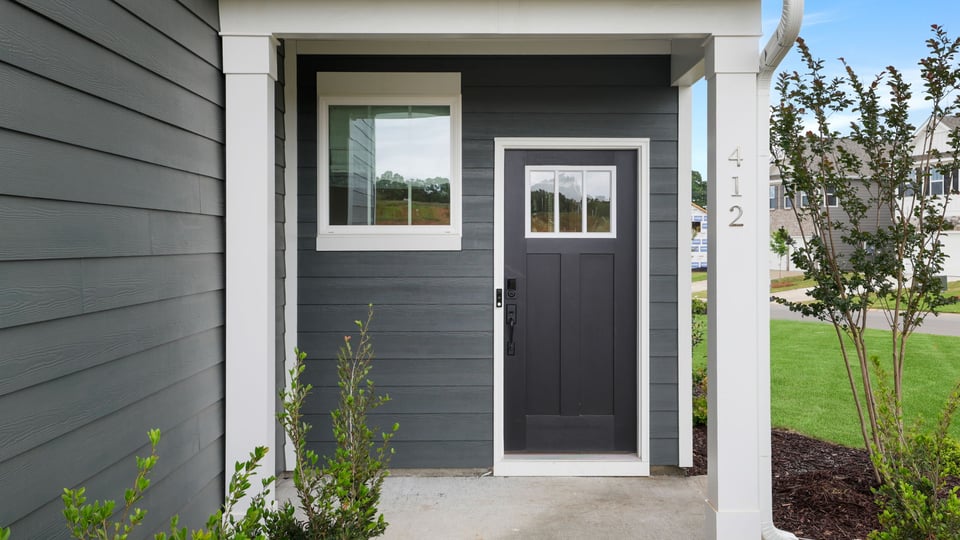 Front entrance of home.