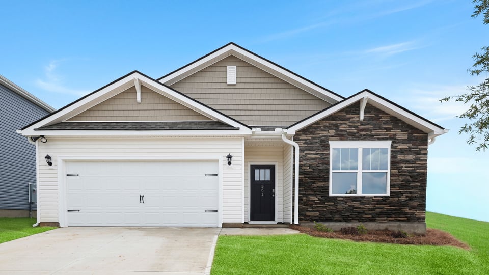 Front exterior of home.