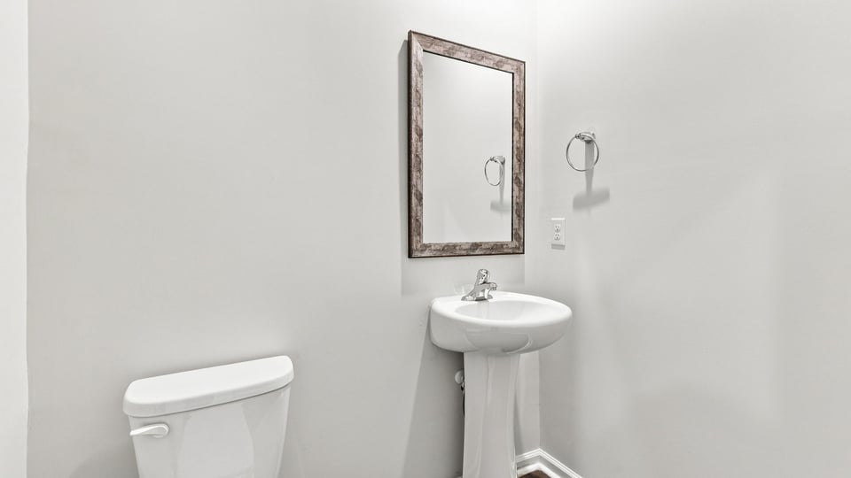 Half bathroom.
