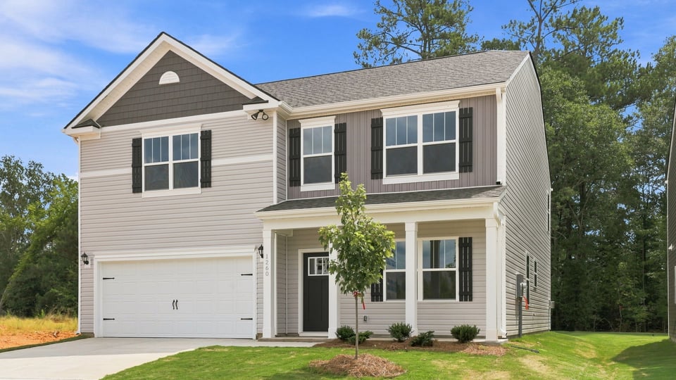 Front exterior of home.