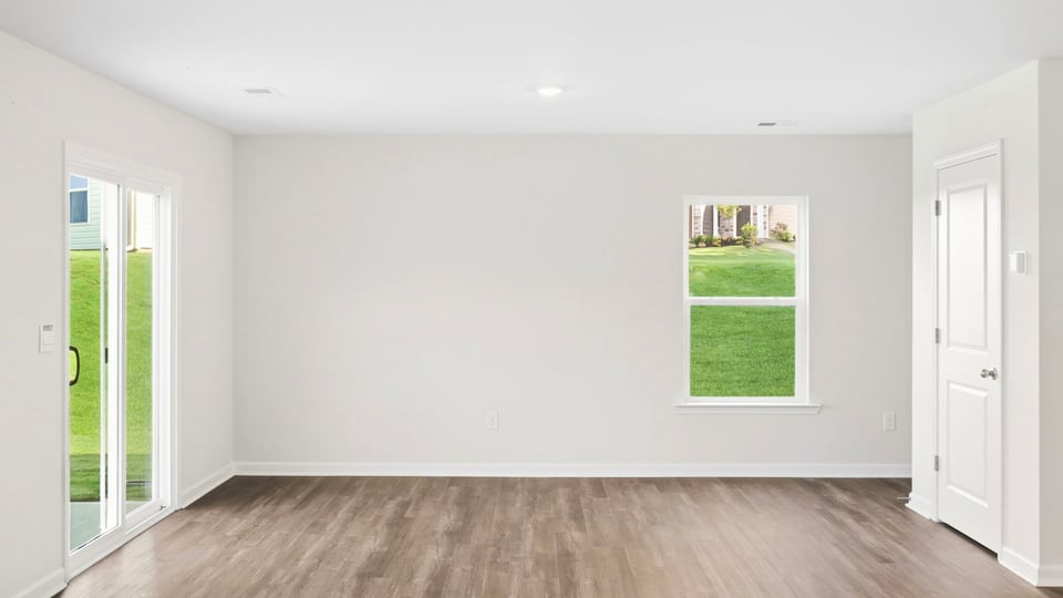 Living room with windows.