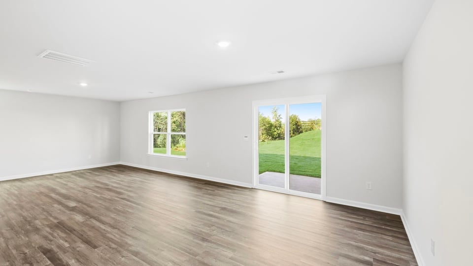 Living room with windows.