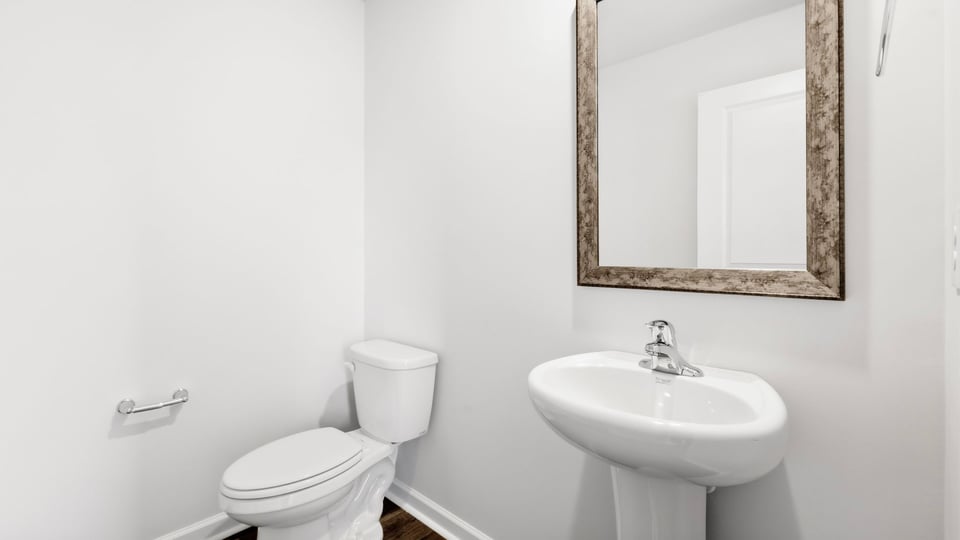 Half bathroom.