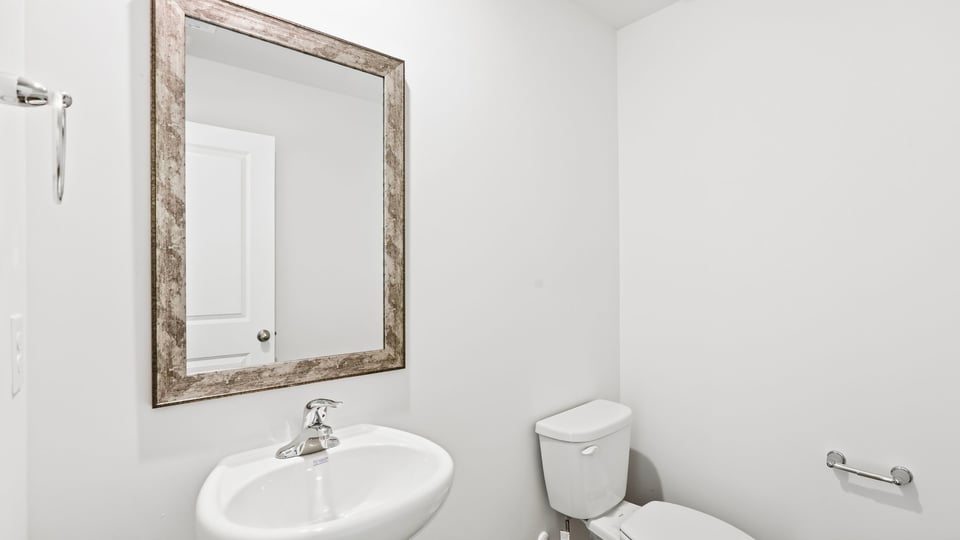 Half bathroom.