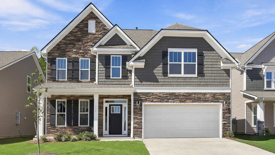 Front exterior of home.
