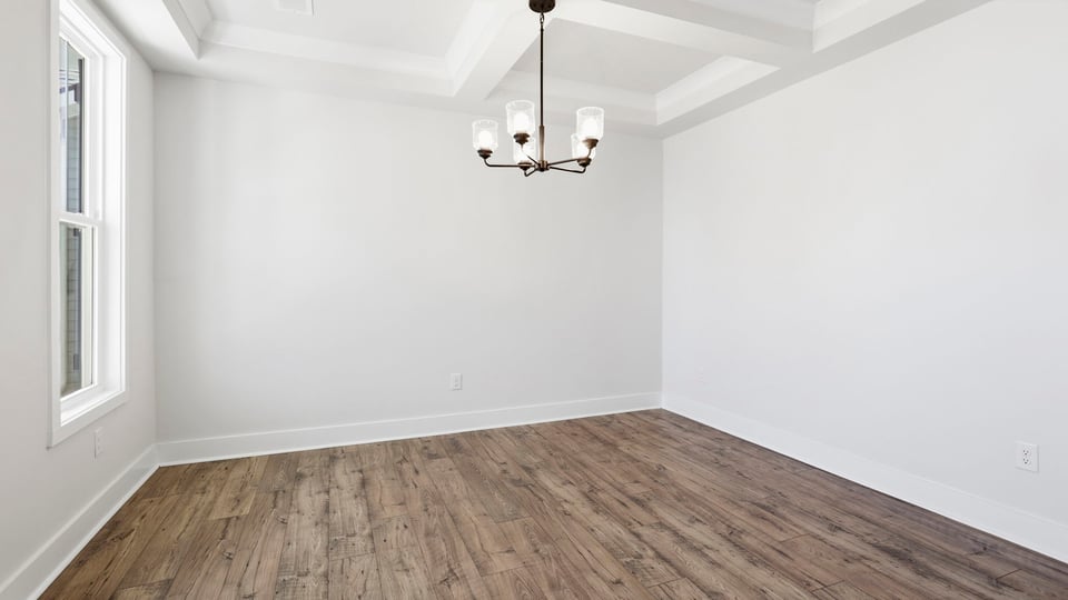 Flex room with windows.
