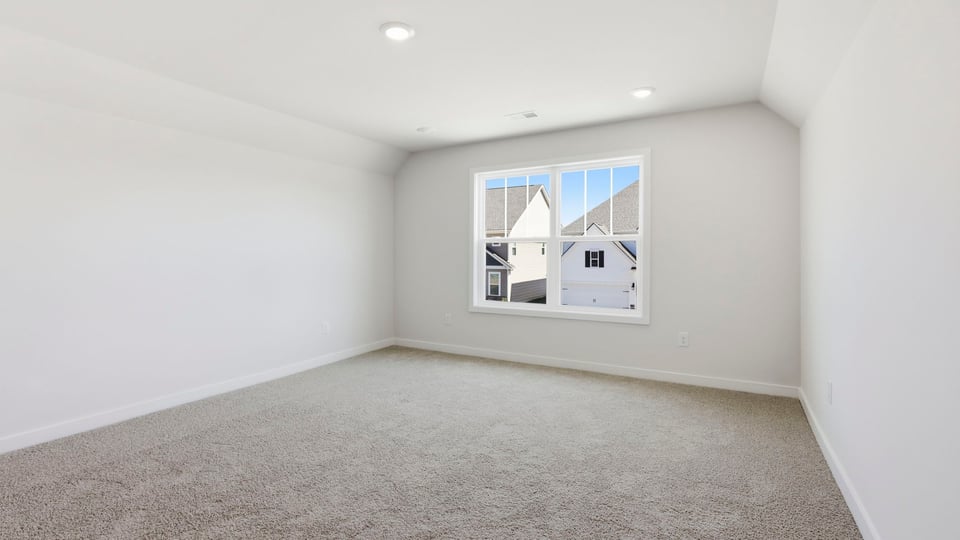 Flex room with window.