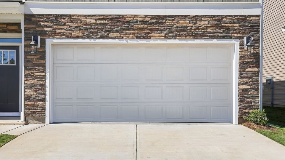 Two car garage.