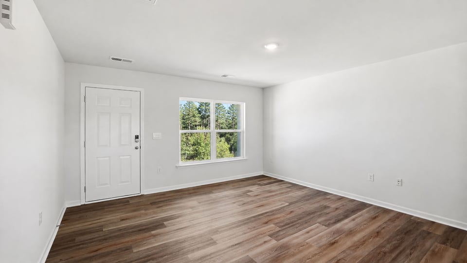 Living room with windows.