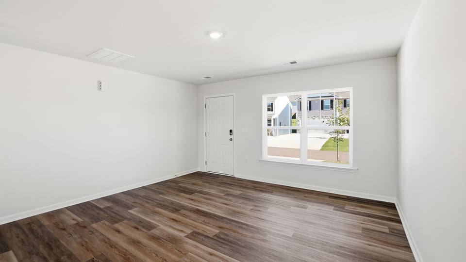 Living room with windows.