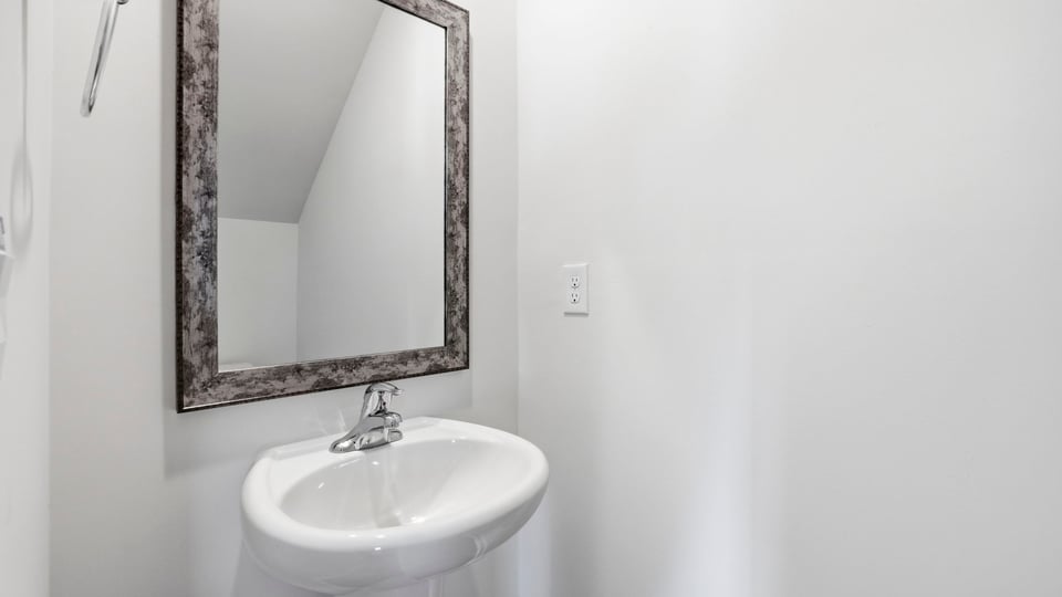 Half bathroom.