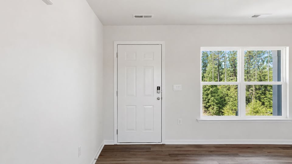 Living room with windows.