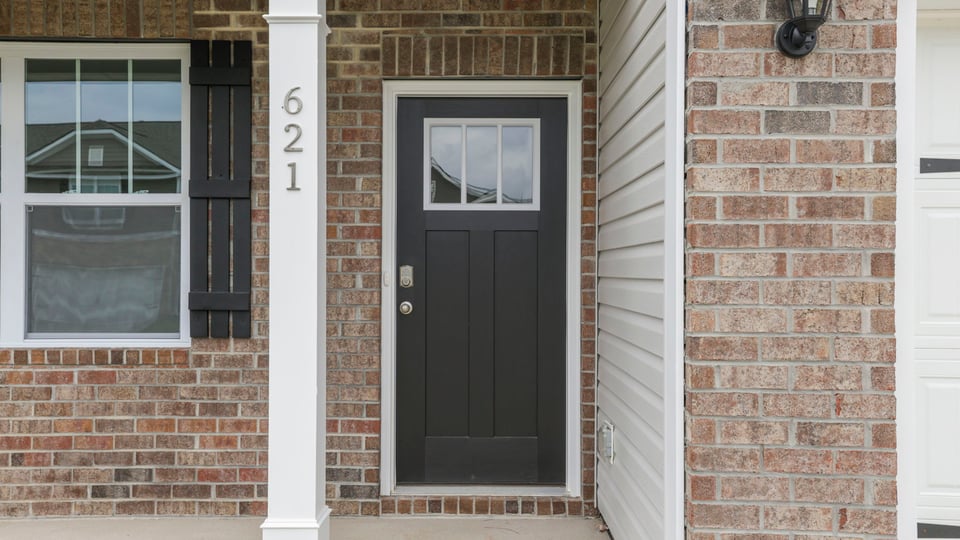 Front entrance of home.