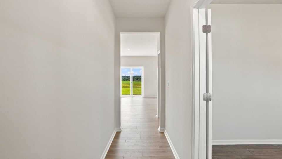 Foyer to kitchen.